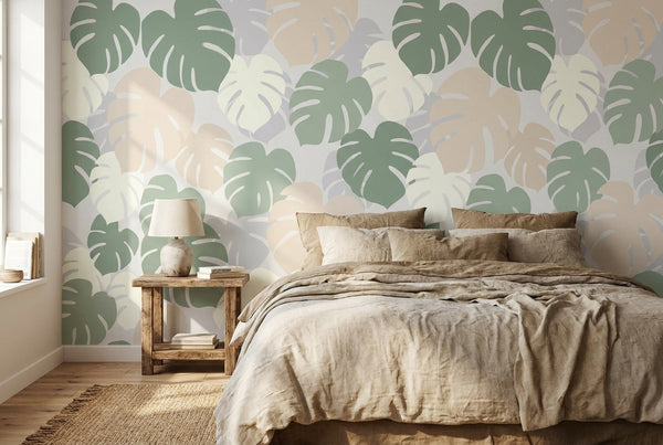Papier peint mural Monstera Douceur