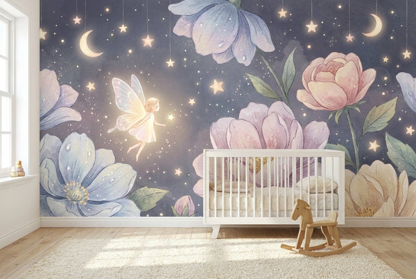 Papier peint mural Fée du Jardin d'Étoiles